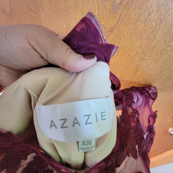 AZAZIE Plum Lace Maxi Dress - Picture 8 of 10